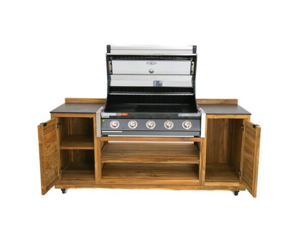 Odesa BBQ Cabinet Unit Trolley On Wheels