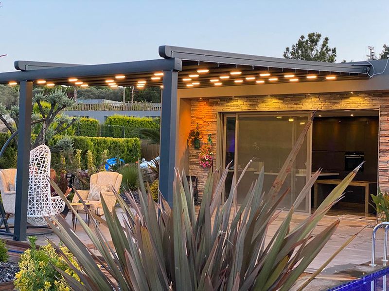 Vega Wall Mounted - 5m x 3.5m Electric Retractable Awning