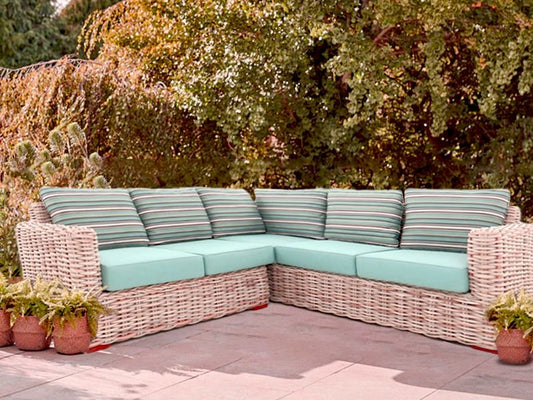 Fiji Rattan Corner Sofa Set