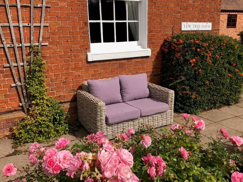 Fiji Rattan 2 Seater Sofa
