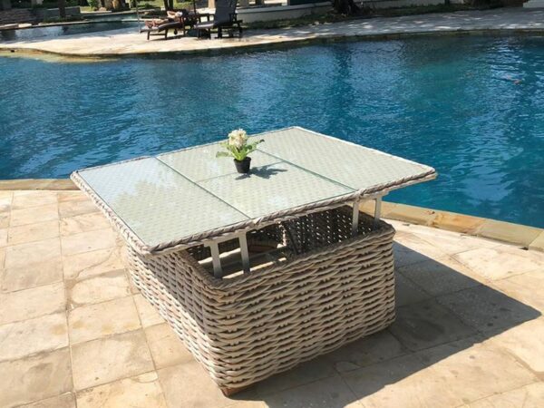 Fiji Rattan Extending Coffee Table (Rectangle)