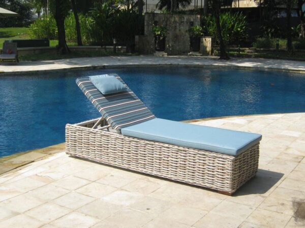 Fiji Rattan Sun Lounger