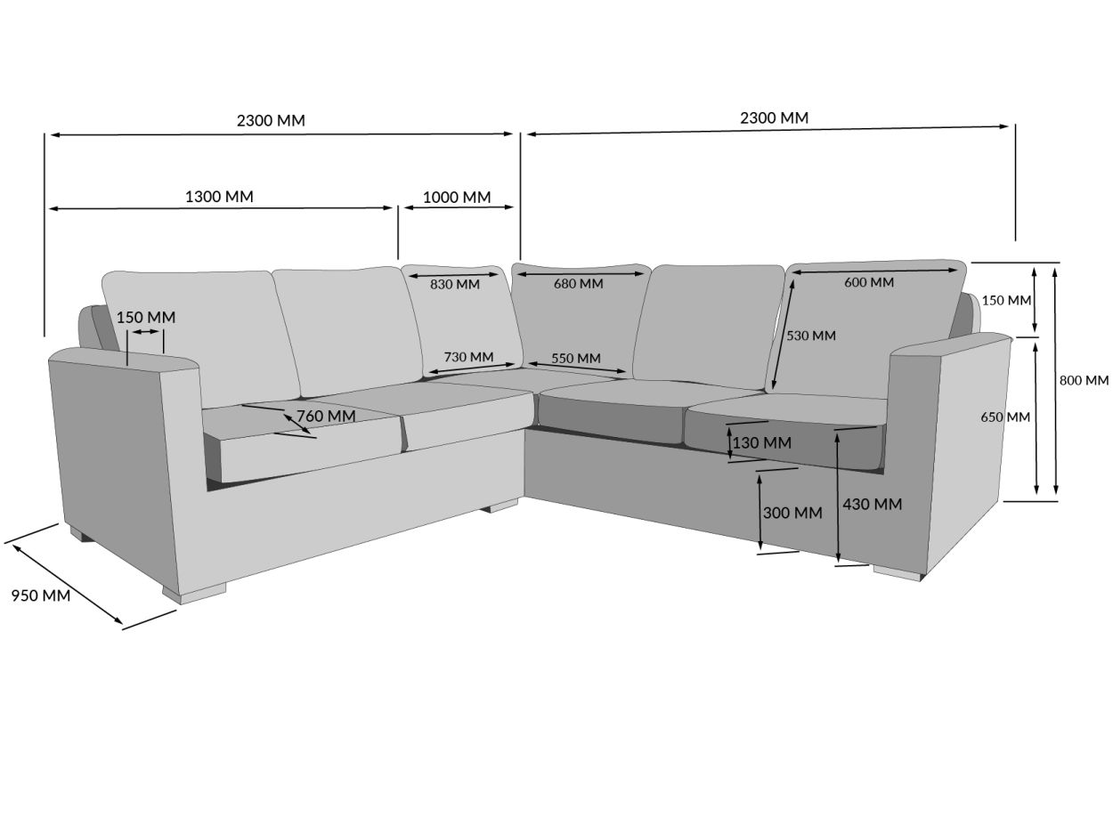 Fiji Rattan Corner Sofa Set
