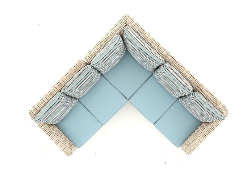 Fiji Rattan Corner Sofa Set