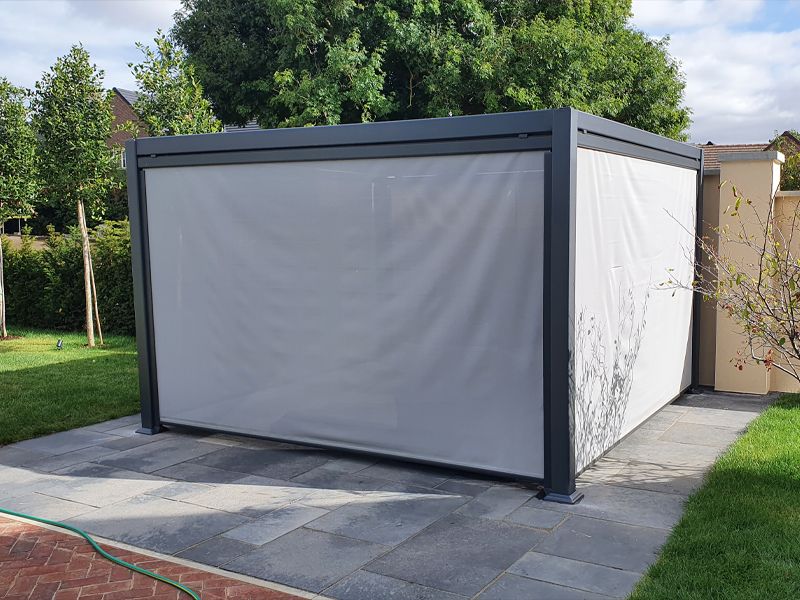 Lynx - 3m x 3.6m Manual Louvre Roof Pergola