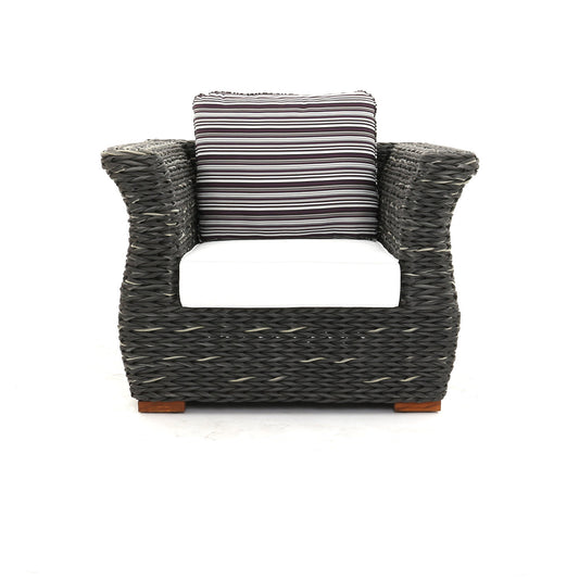 Midnight Montana Rattan Armchair