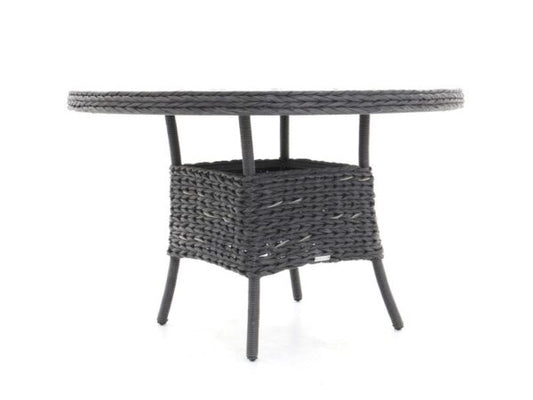 Midnight Montana Rattan Dining Table