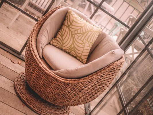 Montana Rattan Swivel Chair