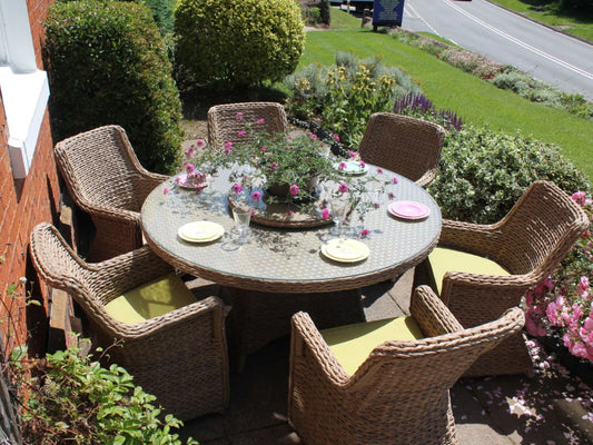 Montana Rattan Dining Table