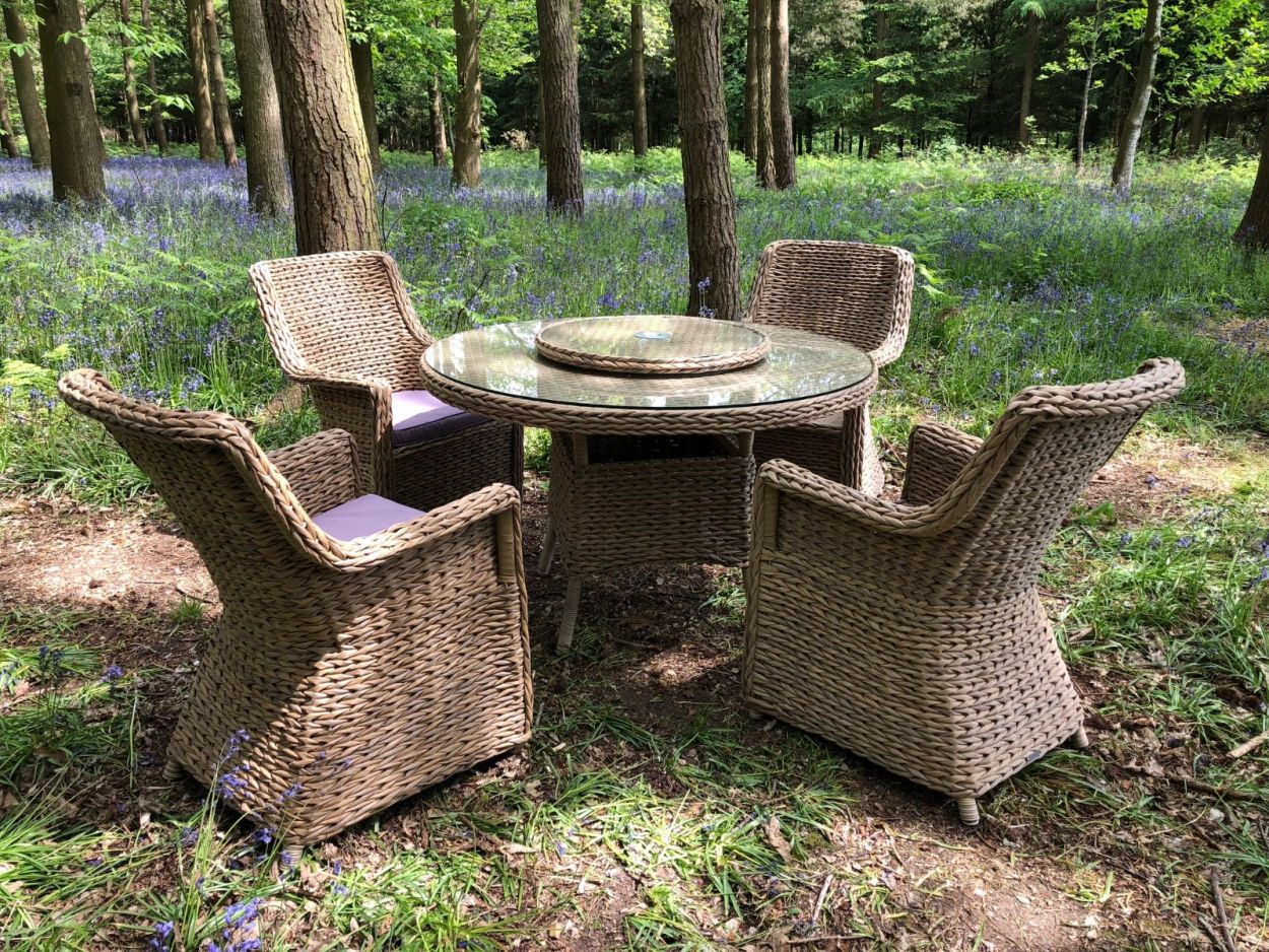 Montana Rattan Dining Table