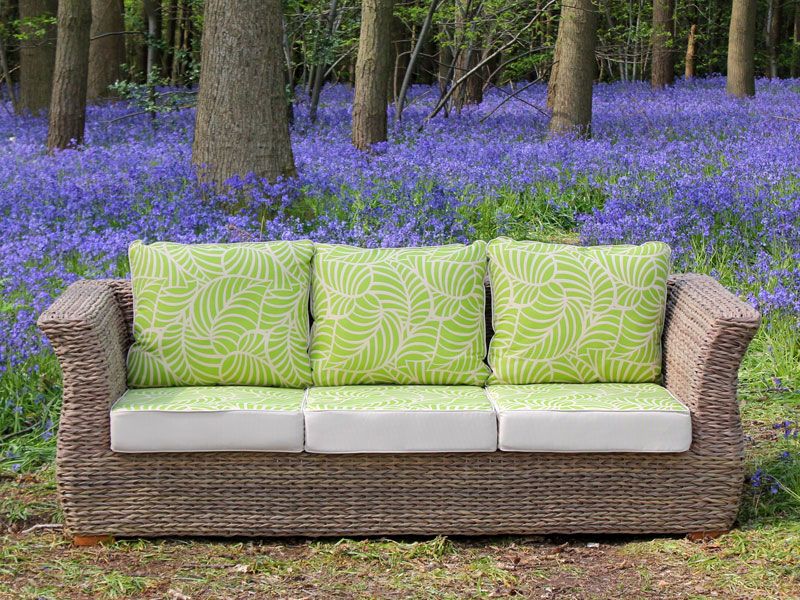 Montana 3 Seat Rattan Sofa