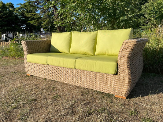 Montana 3 Seat Rattan Sofa