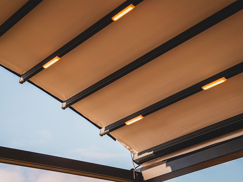 Vega Crescent - 3m x 5m Electric Retractable Awning